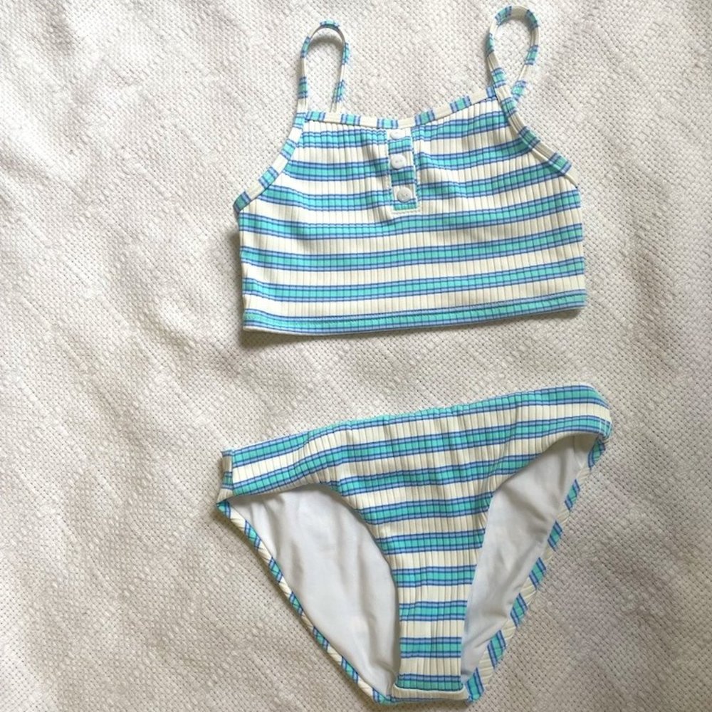 NEW - Girls size 6 - Boutique two-piece bathing suit